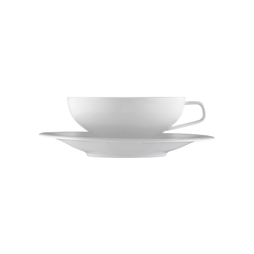 Čajna skodelica + krožnik White