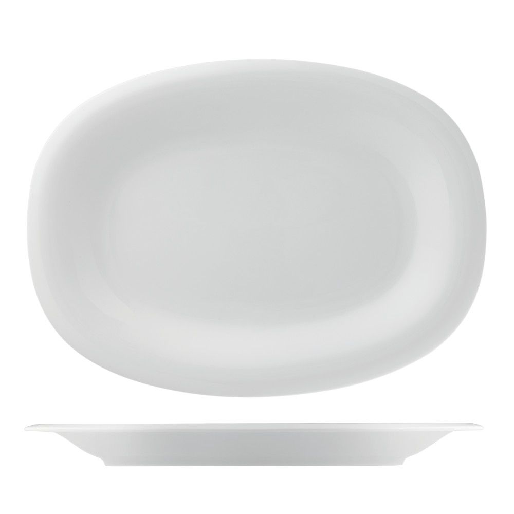 Oval White