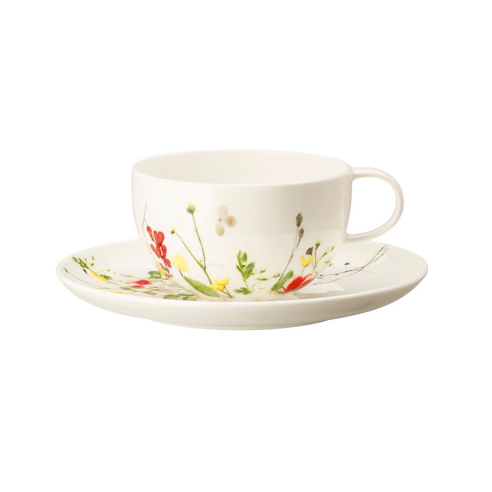 Čajna skodelica+ krožnik Fleurs Sauvages
