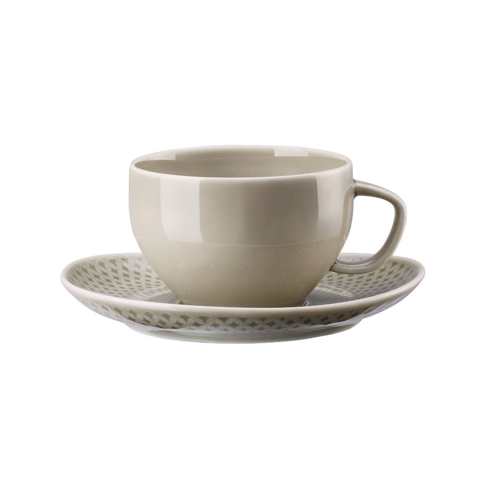 Čajna skodelica+ krožnik Pearl Grey