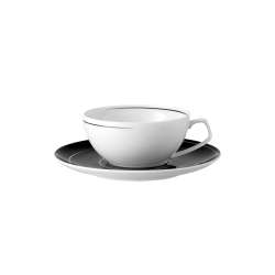 Čajna skodelica + krožnik Dynamic